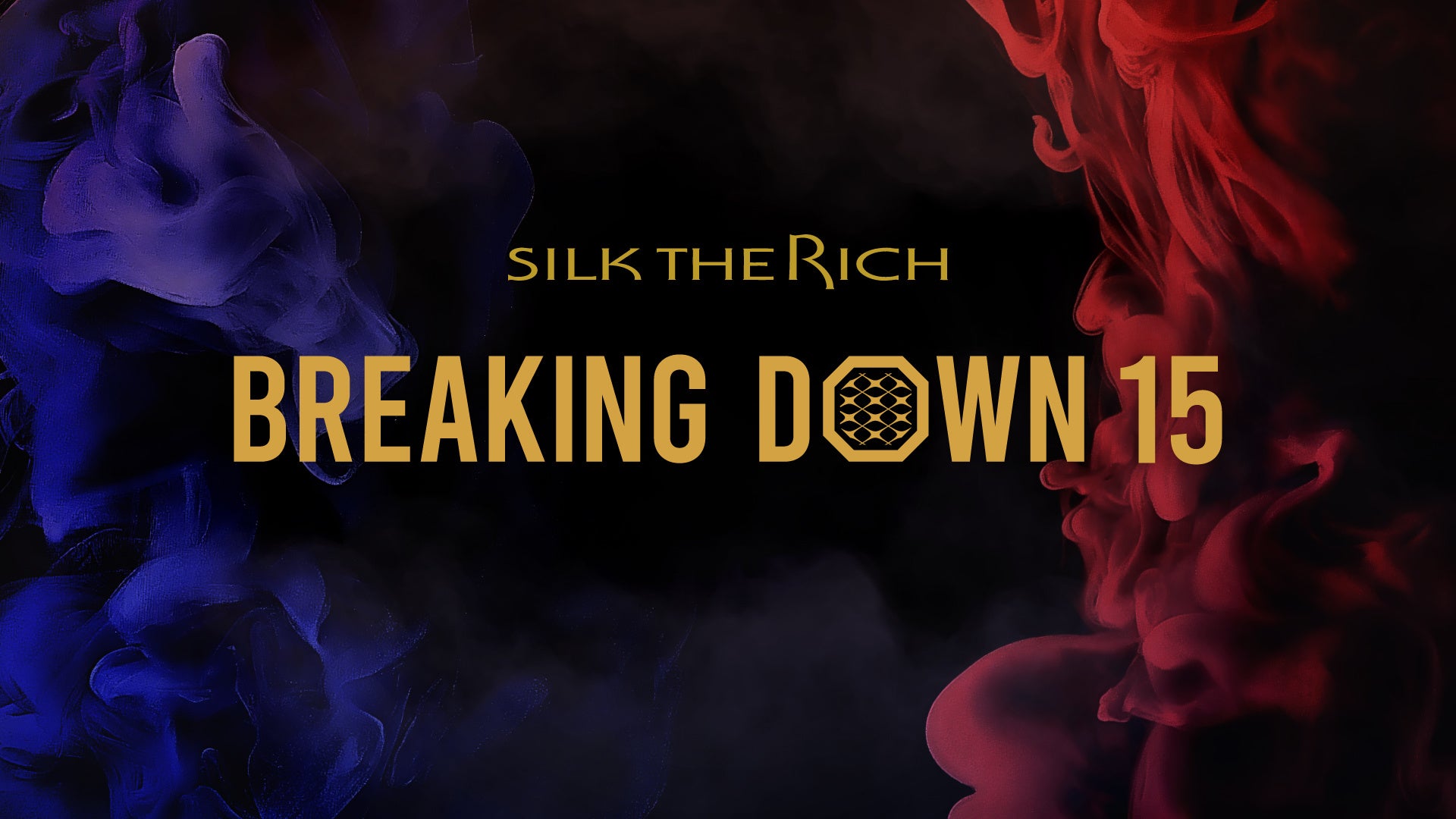 SILK THE RICH presents BreakingDown15 大会ビジュアル