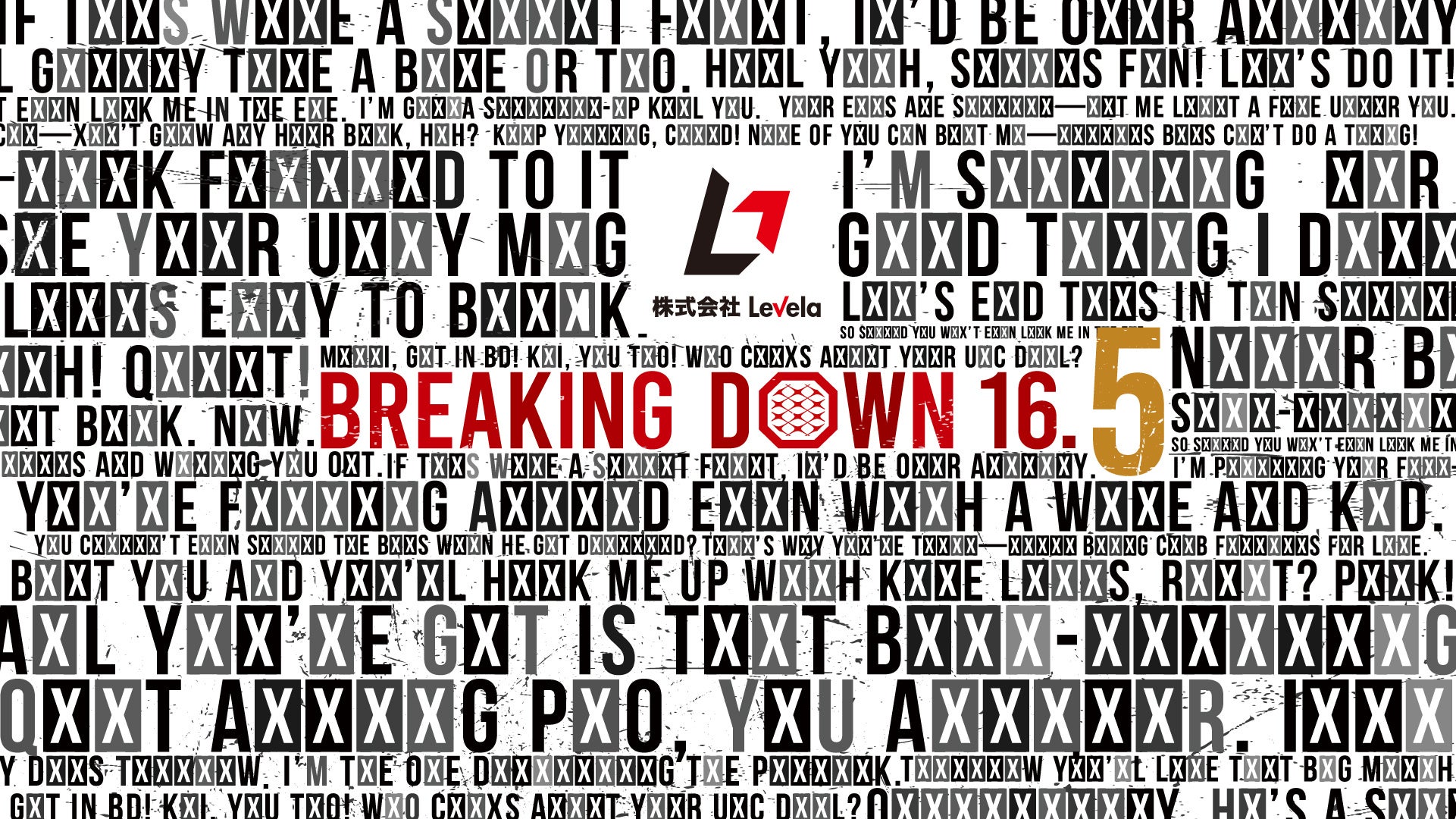 BreakingDown16.5 大会ビジュアル